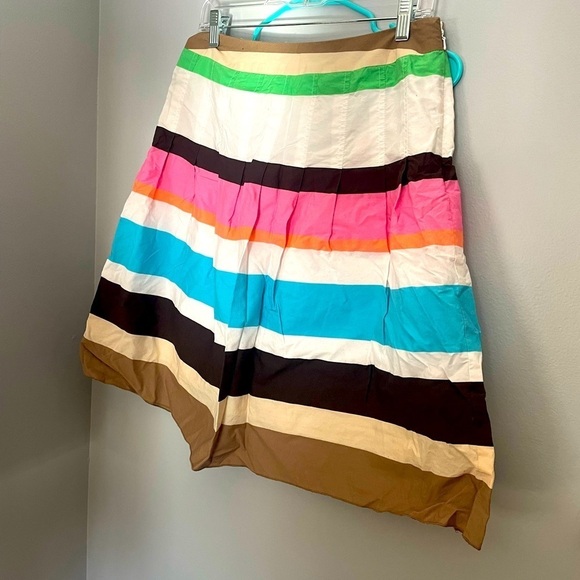 Talbots petite striped skirt size 10 - Picture 1 of 3
